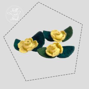 Felt and Soul - Vízitök gyapjú filc figura letölthető szabásminta